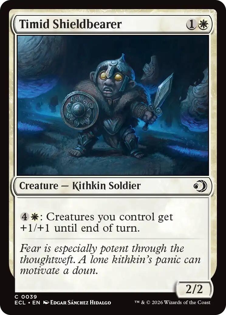 Timid Shieldbearer [Lorwyn Eclipsed]
