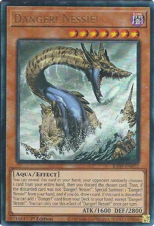 Danger! Nessie! (Ultimate Rare) [RA05-EN012] Ultimate Rare