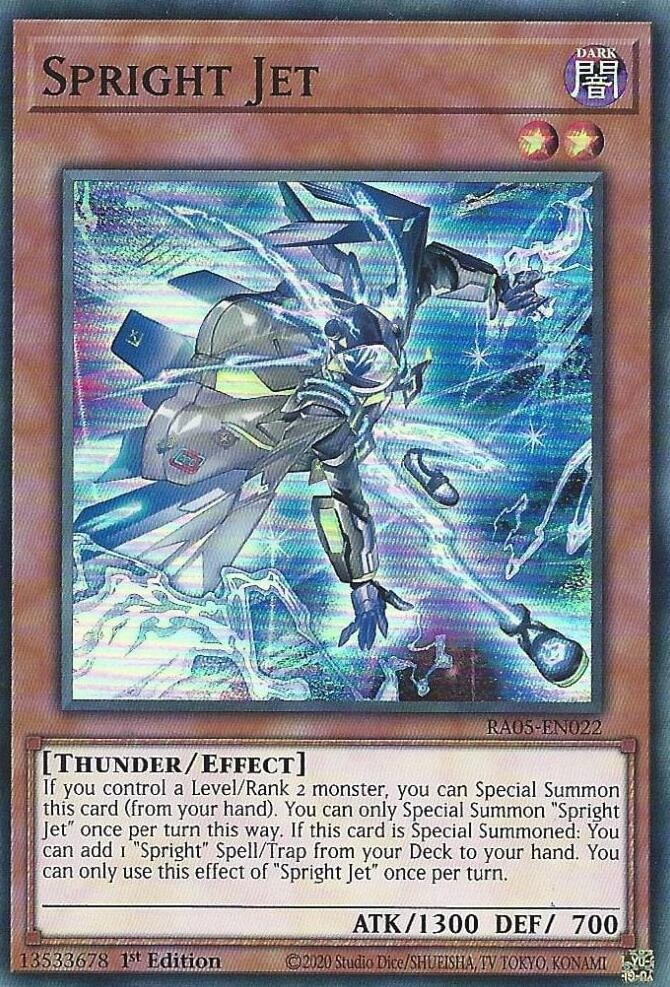 Spright Jet [RA05-EN022] Super Rare